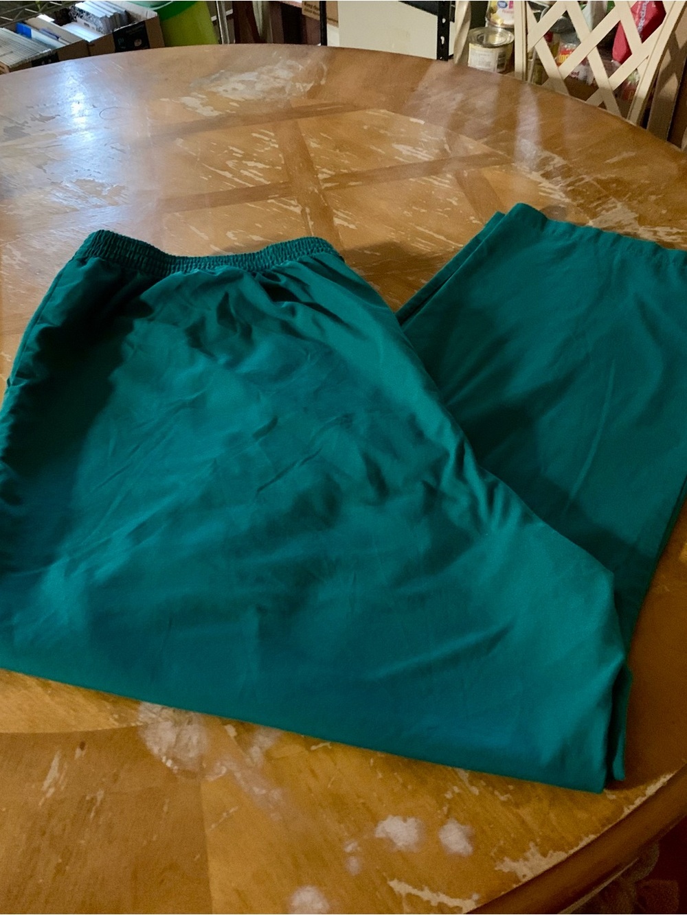 V LIFE HUNTER GREEN Stright Leg SCRUB PANTS 3X
